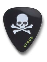 Jibbitz-Uña-Guitarra-Calavera-Negro-Crocs