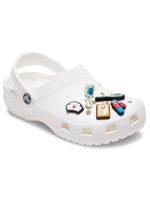 Jibbitz-Pack-Enfermeria-At-Work-Blanco-Crocs