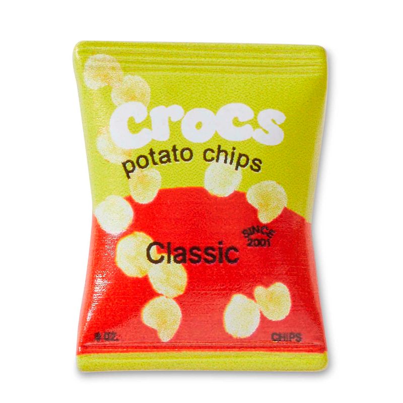 Jibbitz Bolsa De Papas Fritas Rojo Crocs