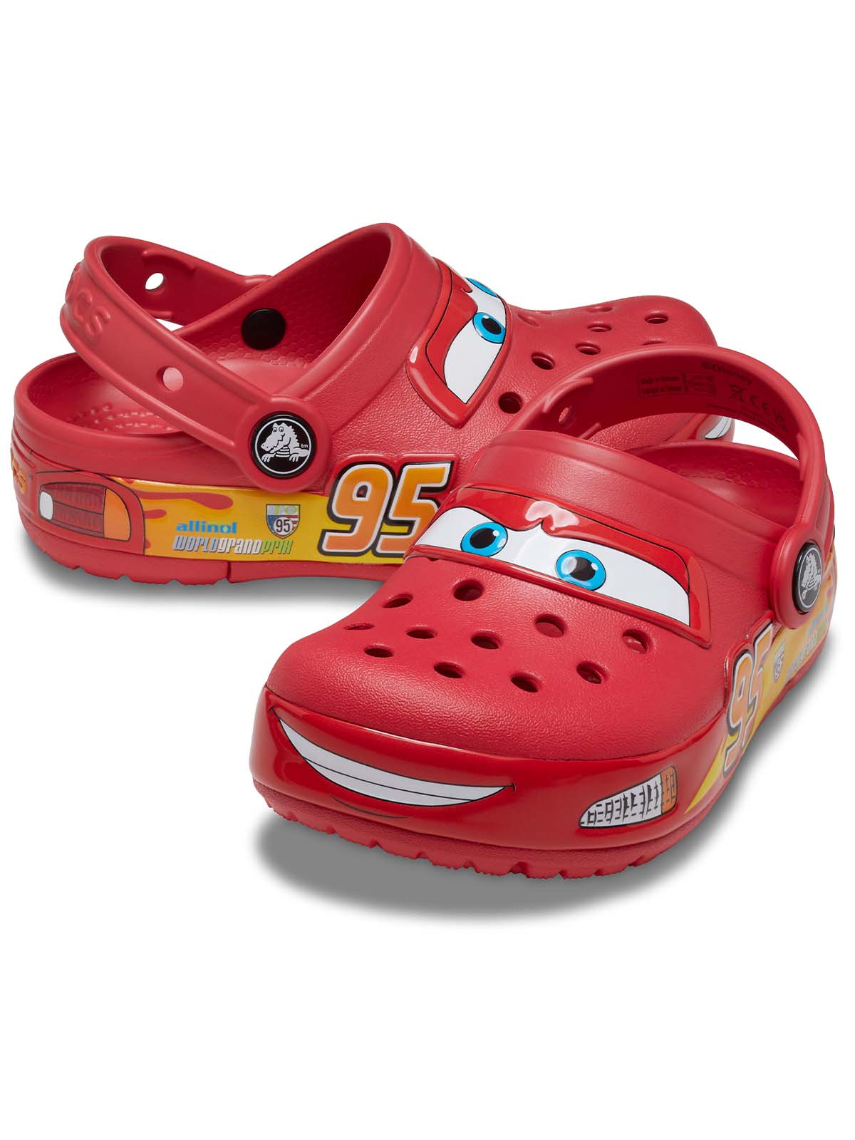 Zueco Niño Rayo Mcqueen Rojo Crocs
