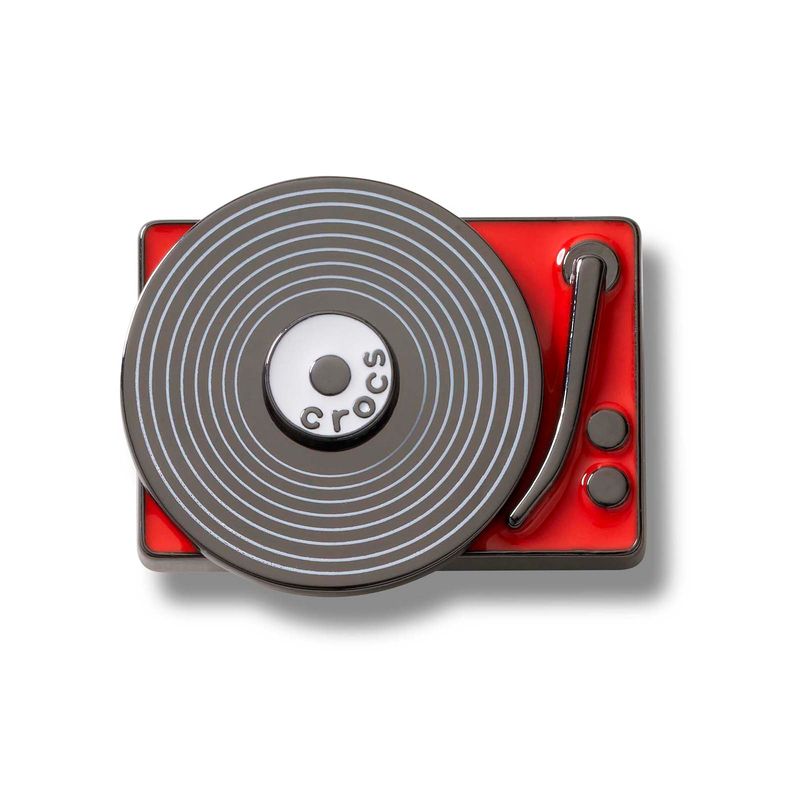 Jibbitz Tocadiscos Rojo Crocs
