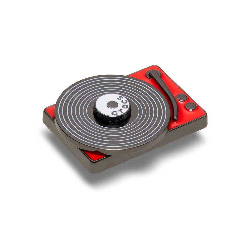 Jibbitz Tocadiscos Rojo Crocs