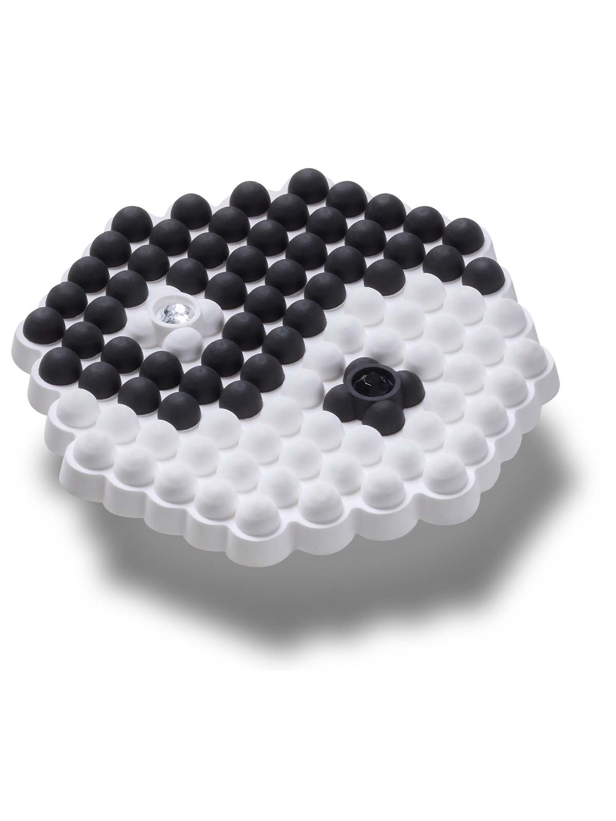 Jibbitz Ying Y Yang Con Cuentas Negro Crocs