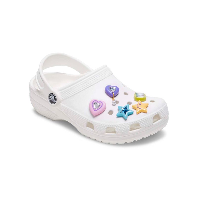 Jibbitz-Gemas-Deslumbrantes-5P-Multicolor-Crocs