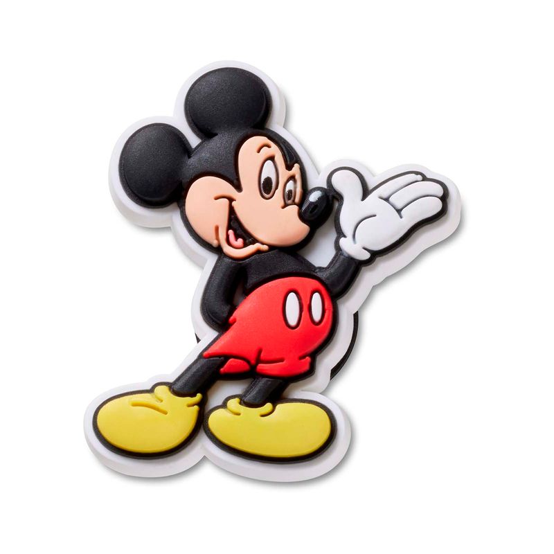 Jibbitz Disney Mickey Mouse Negro Crocs