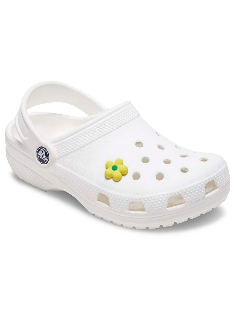 Jibbitz-Flor-Retra-Naranja-Amarillo-Crocs