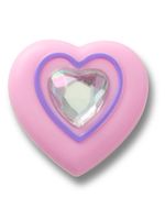 Jibbitz-Corazon-Con-Gema-Rosado-Crocs