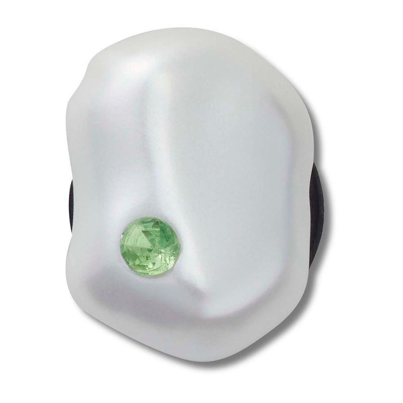 Jibbitz Perla Verde Barroca Blanco Crocs