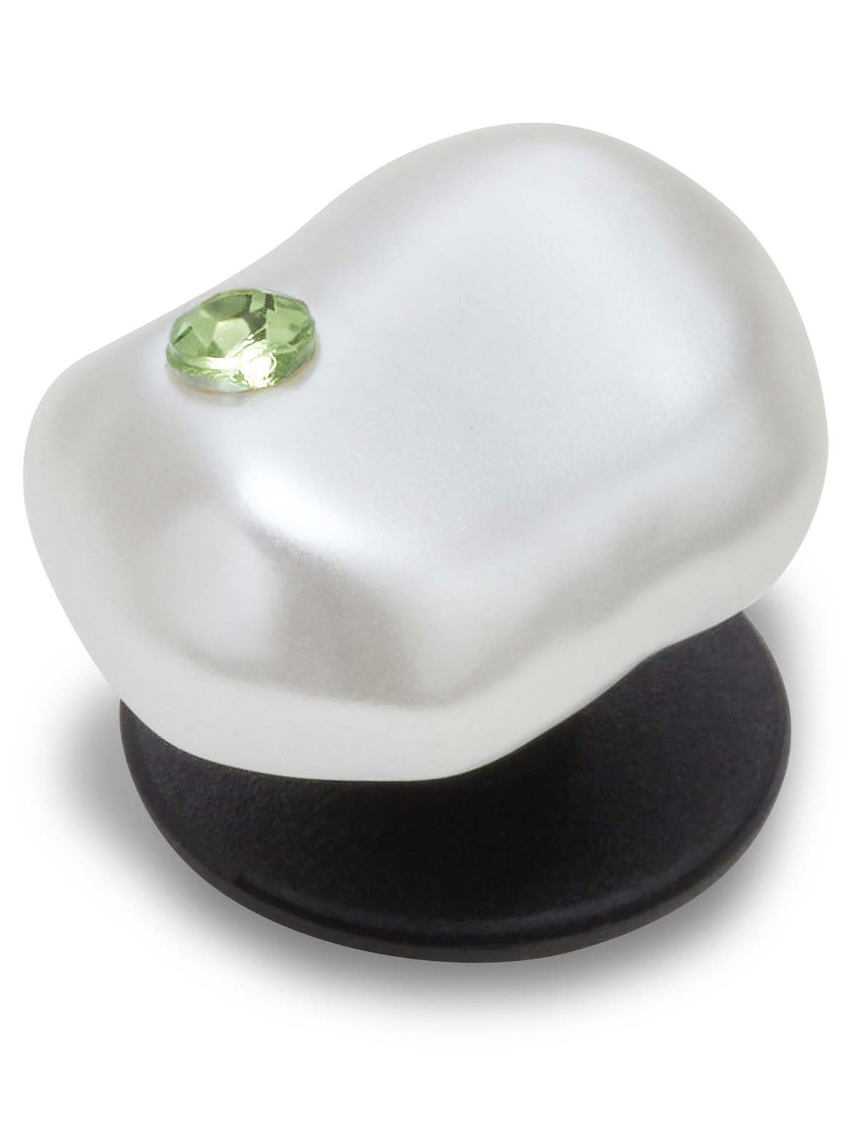 Jibbitz Perla Verde Barroca Blanco Crocs