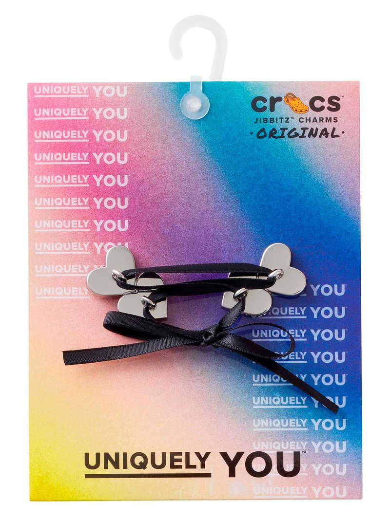 Jibbitz-Encaje-Corazon-Plateado-Crocs
