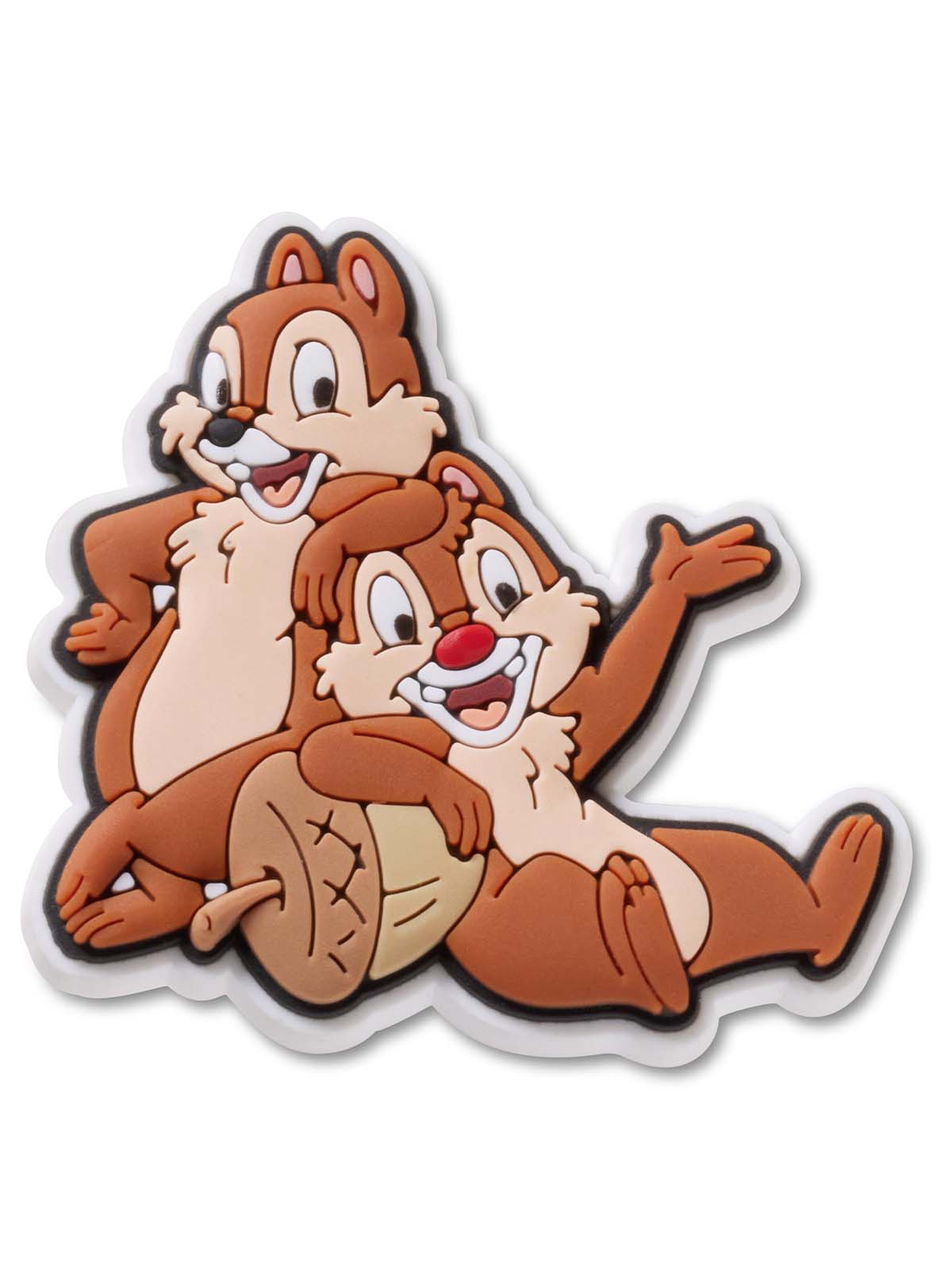 Jibbitz Disney Chip Y Dale Café Crocs