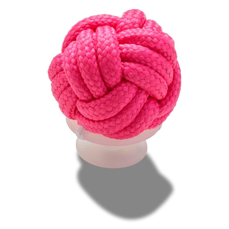 Jibbitz Puff Nudos Rosa Fucsia Crocs