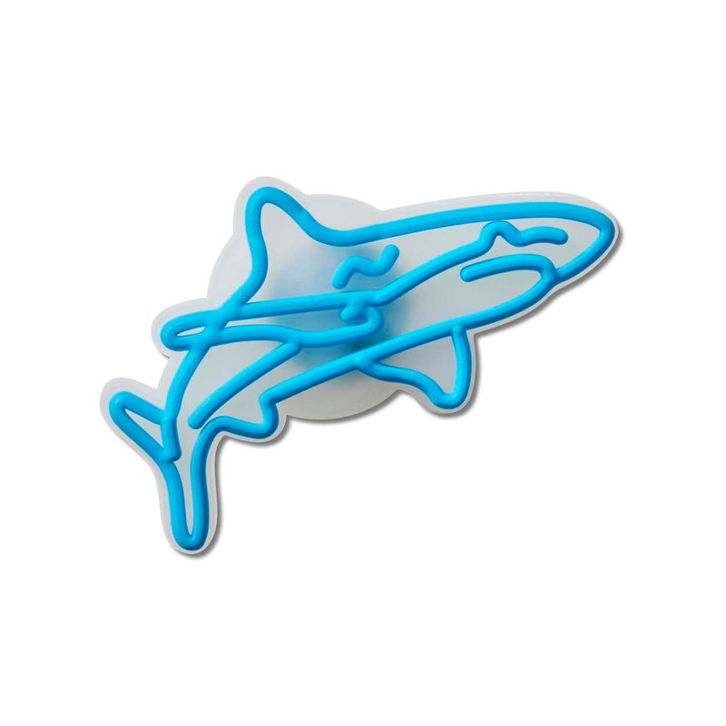 Jibbitz Ilumina El Tiburón Celeste Crocs