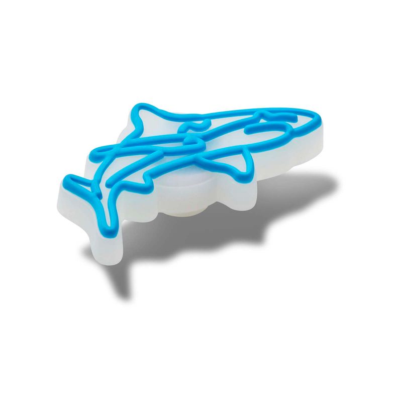 Jibbitz Ilumina El Tiburón Celeste Crocs