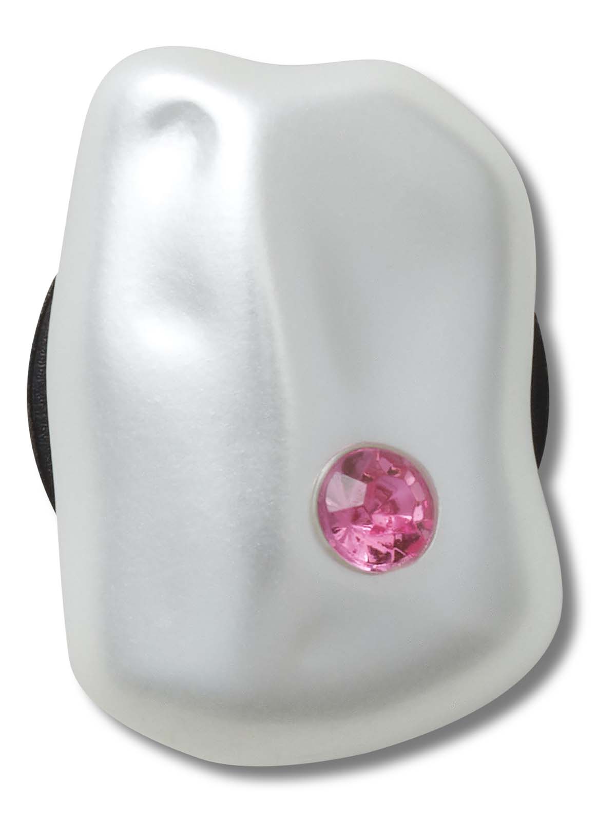 Jibbitz Perla Rosa Blanco Crocs
