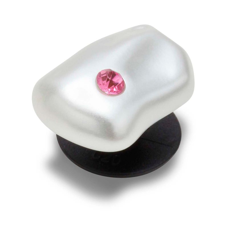 Jibbitz Perla Rosa Blanco Crocs