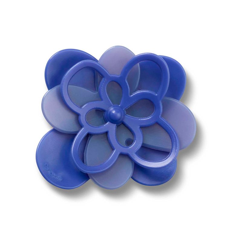 Jibbitz B Flor Oscuro Azul Crocs