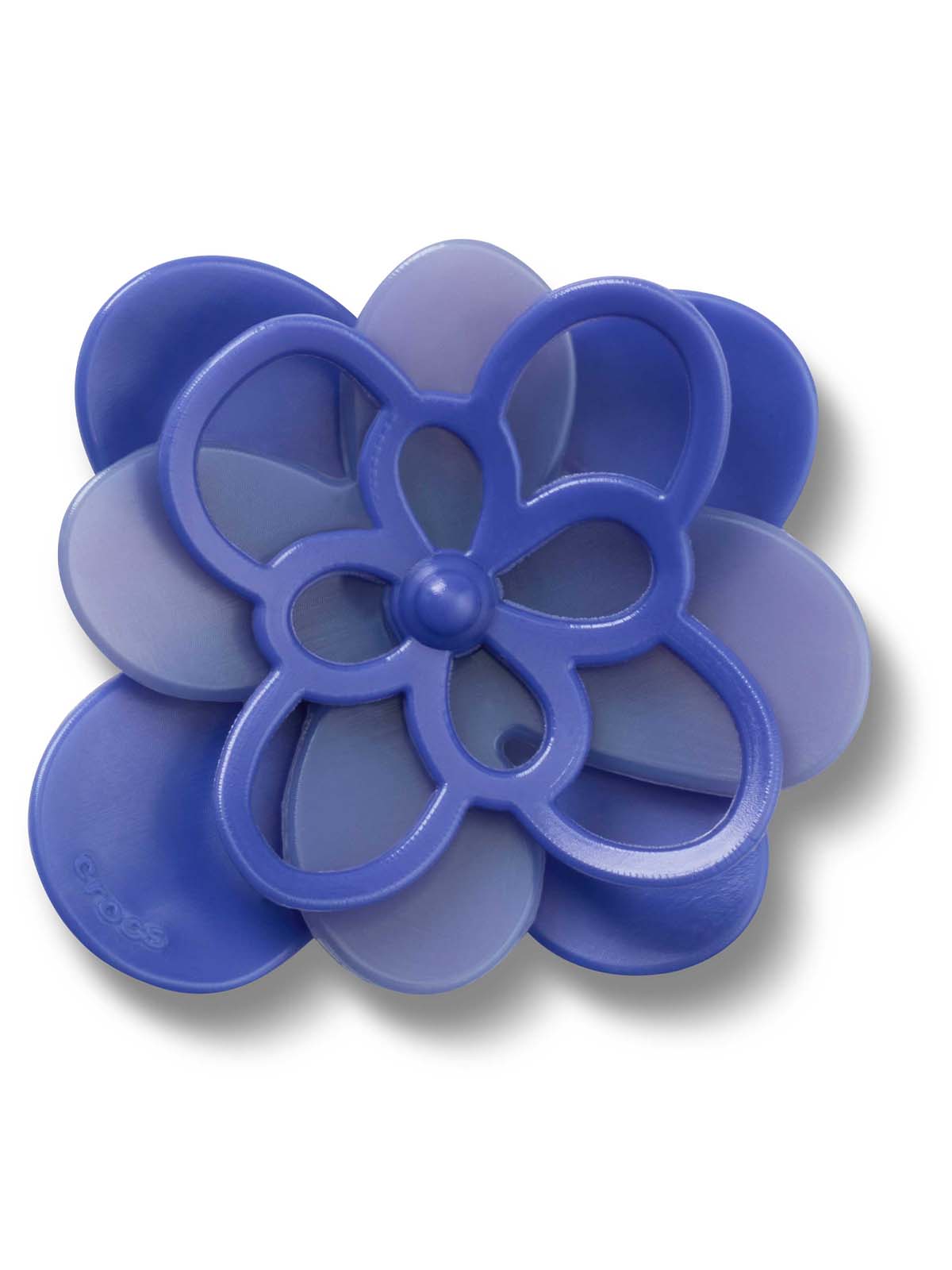 Jibbitz B Flor Oscuro Azul Crocs