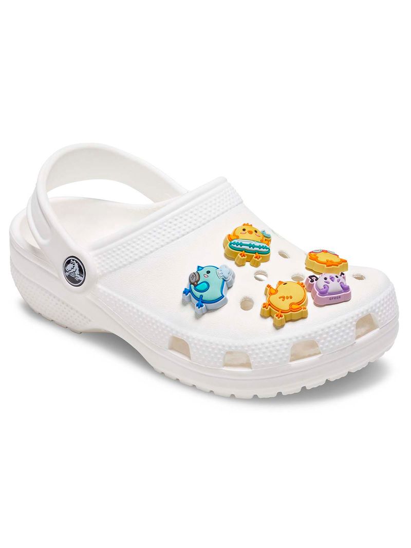 Jibbitz-Pollitos-Divertidos-Pack-5-Amarillo-Crocs