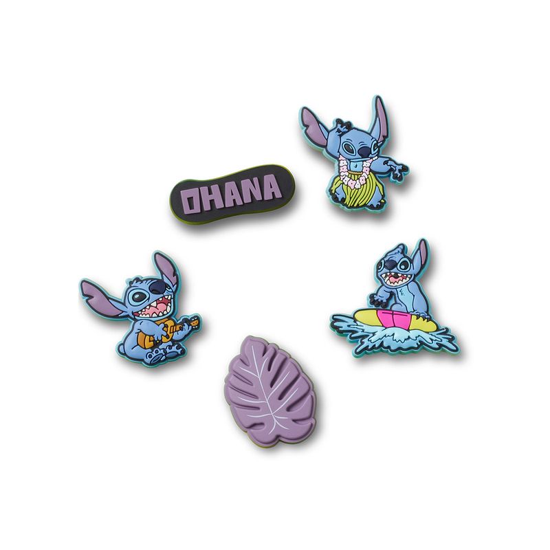 Jibbitz Tropical Stitch Azul Crocs