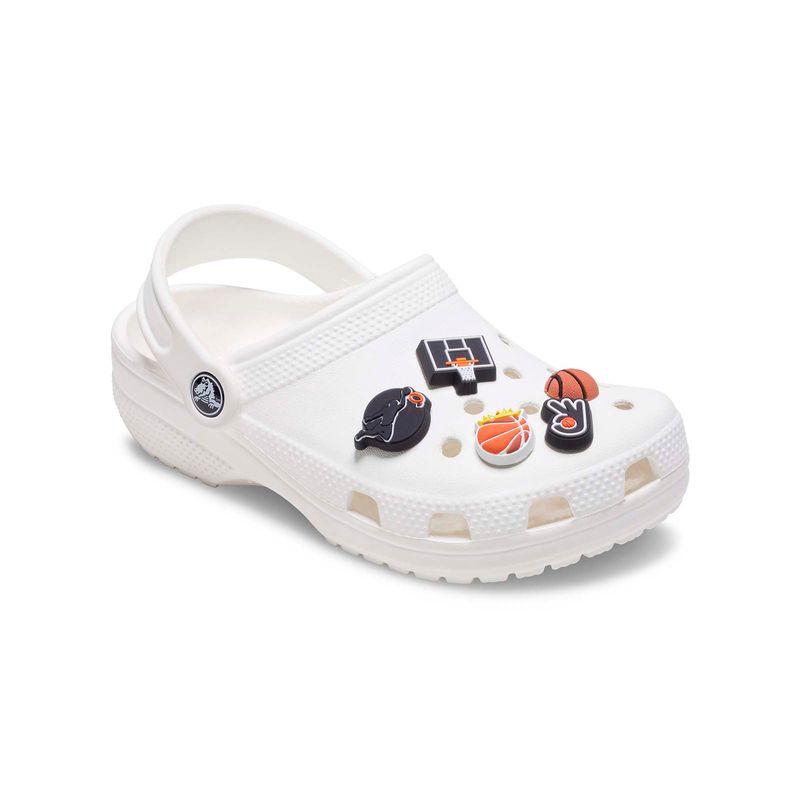 Jibbitz-Basquetbol-Pack-5-Negro-Crocs