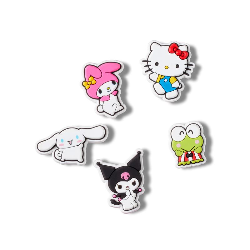 Jibbitz Hello Kitty 5 Piezas 1 Blanco Crocs