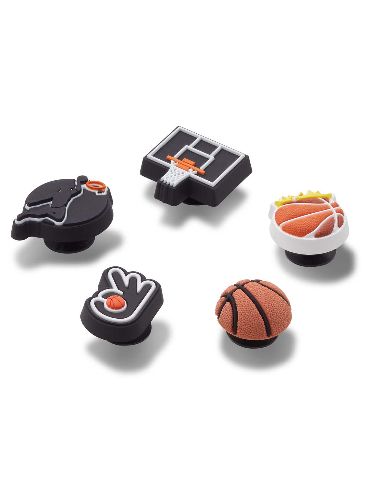 Jibbitz Basquetból Pack 5 Negro Crocs