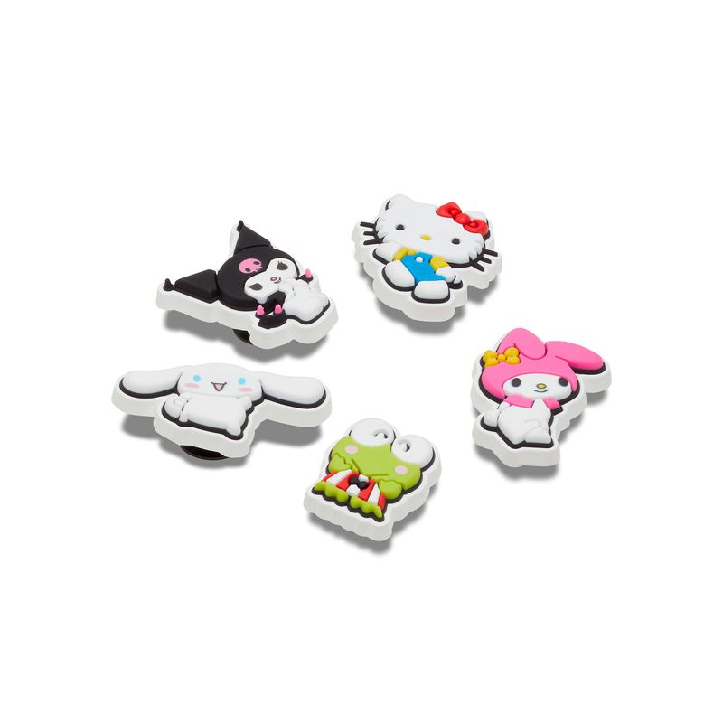 Jibbitz Hello Kitty 5 Piezas 1 Blanco Crocs