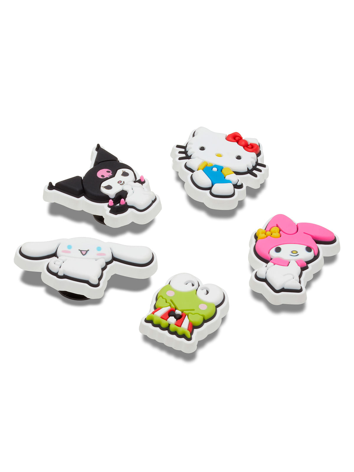 Jibbitz Hello Kitty 5 Piezas 1 Blanco Crocs