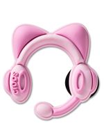 Jibbitz-Auriculares-Con-Oreja-De-Gato-Rosado-Crocs