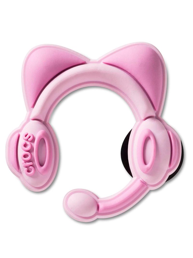 Jibbitz-Auriculares-Con-Oreja-De-Gato-Rosado-Crocs