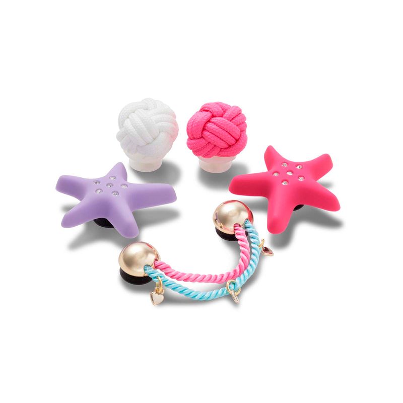 Jibbitz Vibras Nauticas 5P Morado Crocs