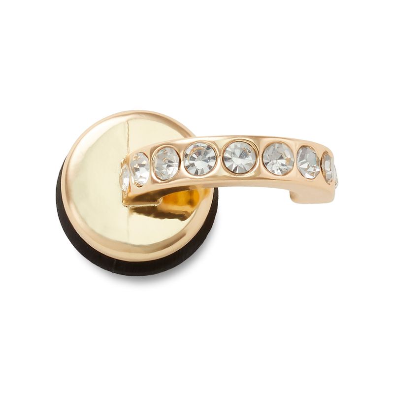 Jibbitz Anillo Oro Diamantes Dorado Crocs
