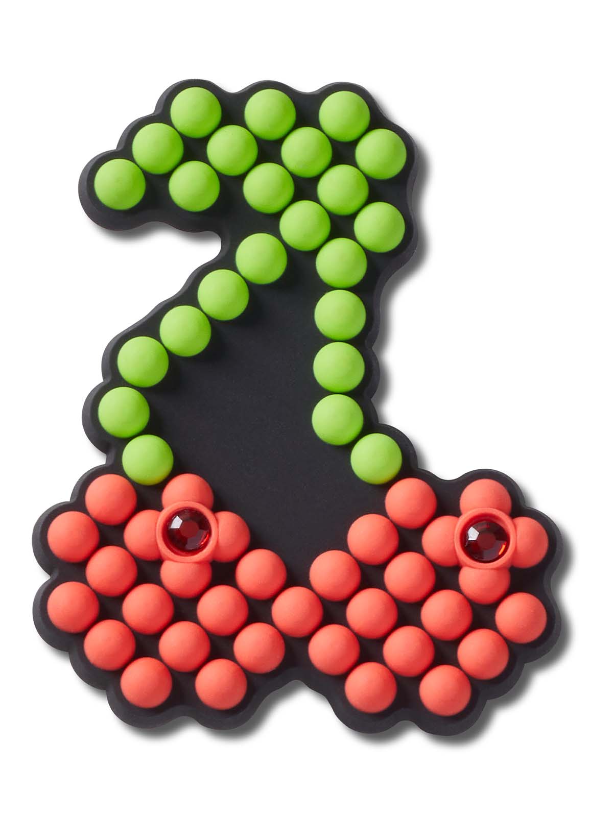 Jibbitz Cereza Con Cuentas Rojo Crocs
