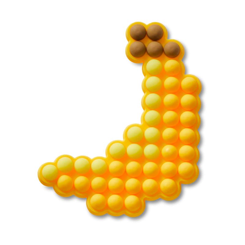 Jibbitz-Platano-Con-Cuentas-Amarillo-Crocs