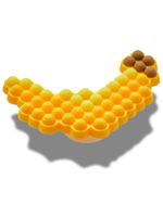 Jibbitz-Platano-Con-Cuentas-Amarillo-Crocs