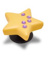 Jibbitz-Estrella-De-Gema-De-Ensueño-Amarillo-Crocs
