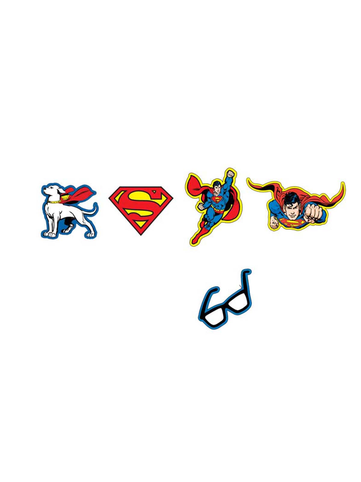 Jibbitz Superman 5 Piezas Multicolor Crocs