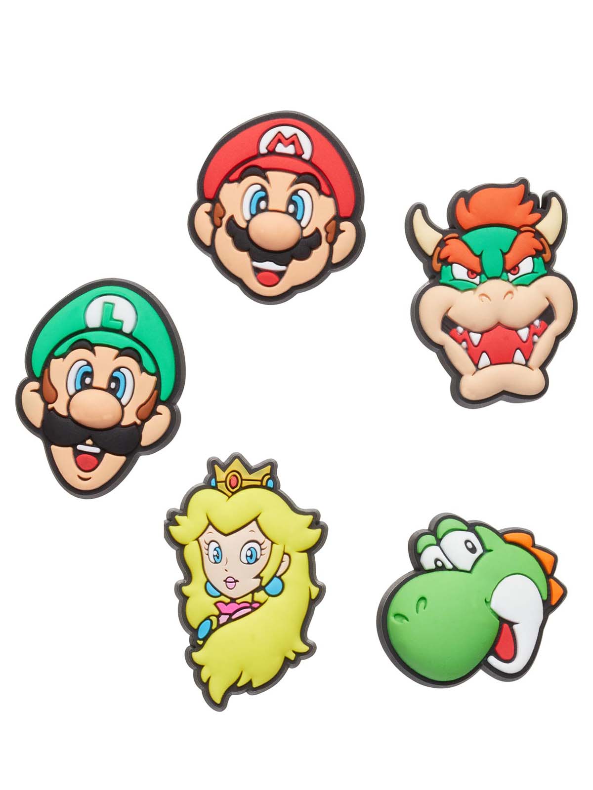 Jibbitz Super Mario Pack 5 Blanco Crocs