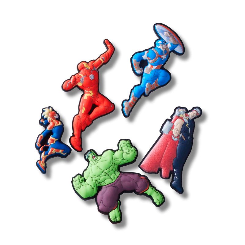 Jibbitz-Avengers-Pack-de-5-Multicolor-Crocs
