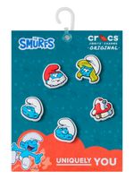 Jibbitz-Smurfs-Pitufos-Pack-5-Celeste-Crocs