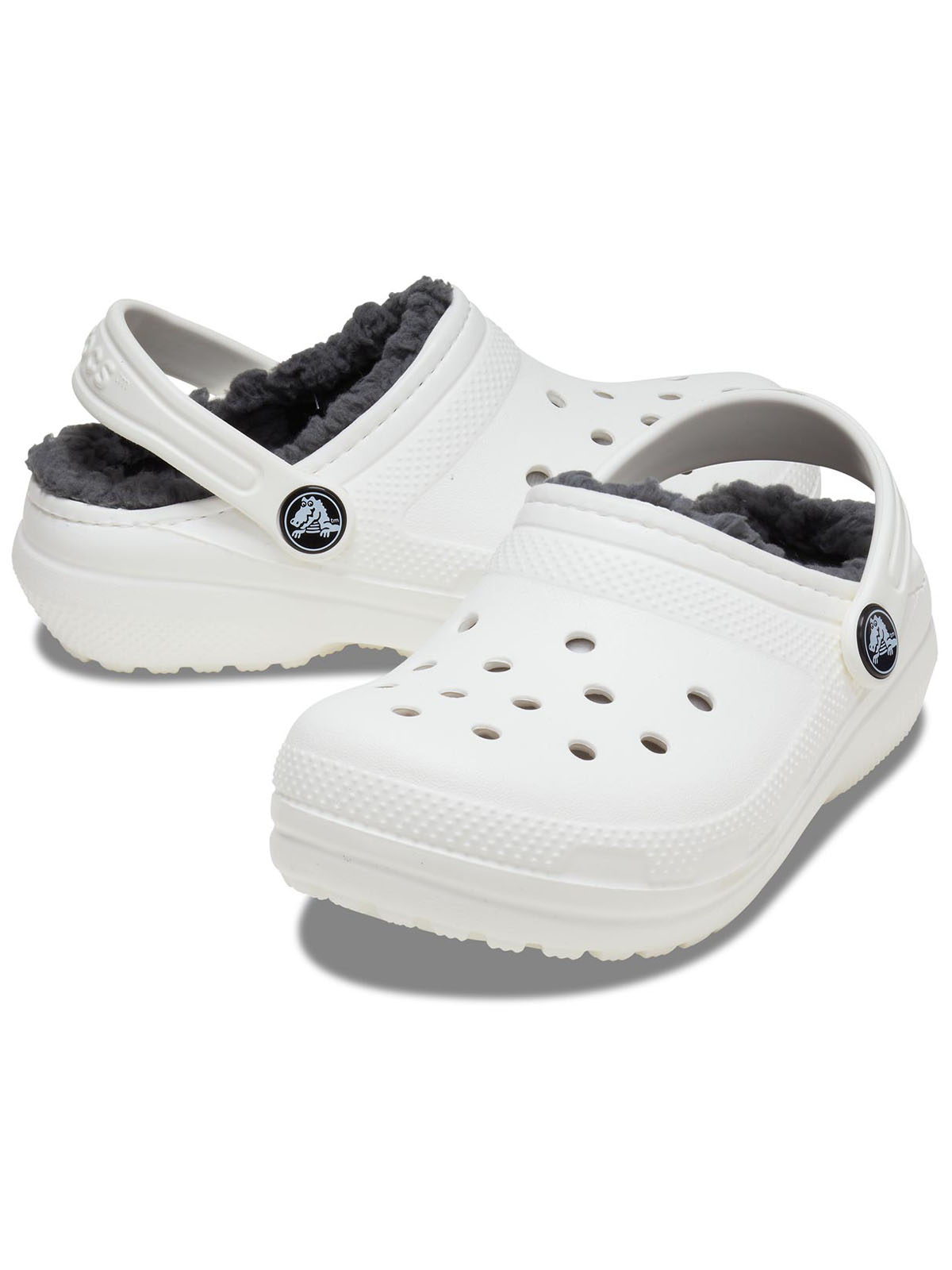 Zueco Infantil Classic Lined K Gris Crocs