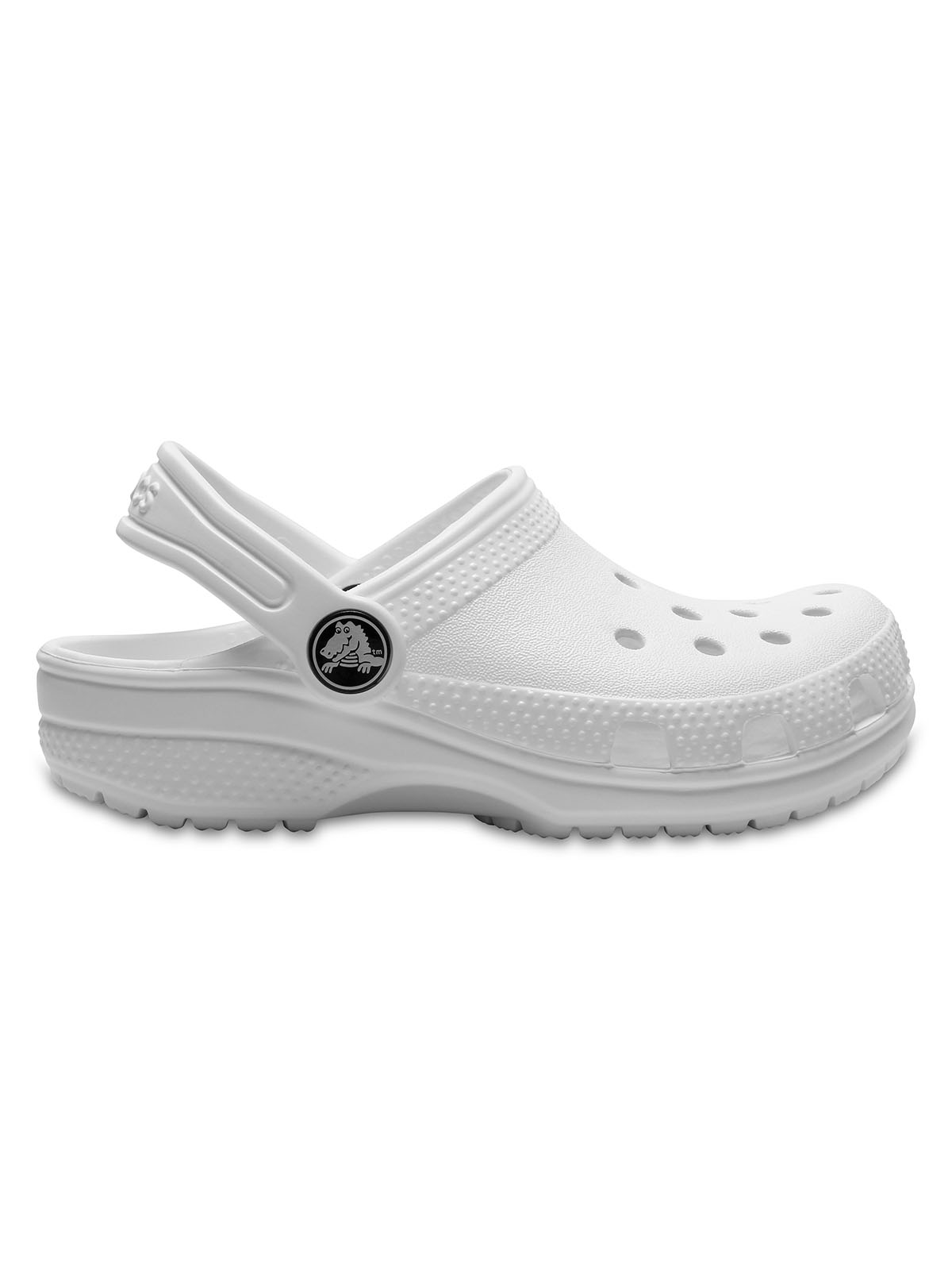 Zueco Infantil Classic Clog K Blanco Crocs