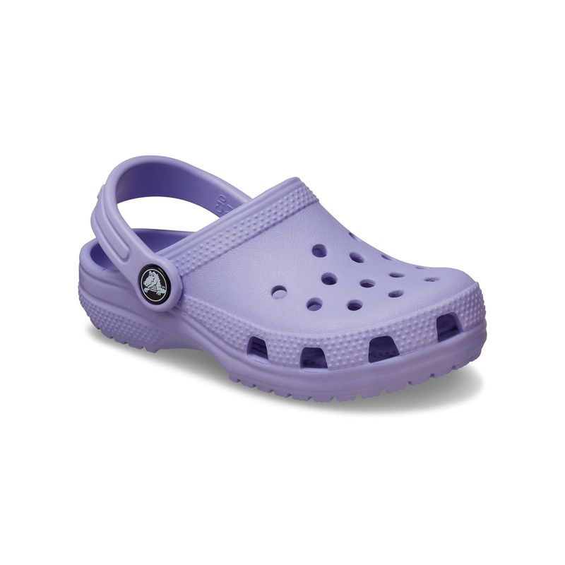 Zueco Infantil Toddler Classic Clog Morado Crocs