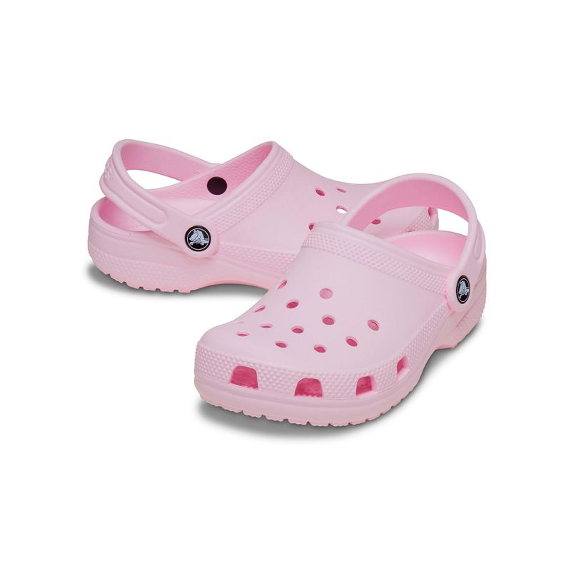 Zueco Infantil Toddler Classic Clog T Rosado Crocs