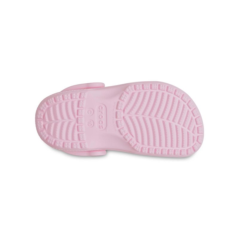 Zueco Infantil Toddler Classic Clog T Rosado Crocs