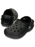 Zueco-Infantil-Classic-Lined-K-Negro-Crocs