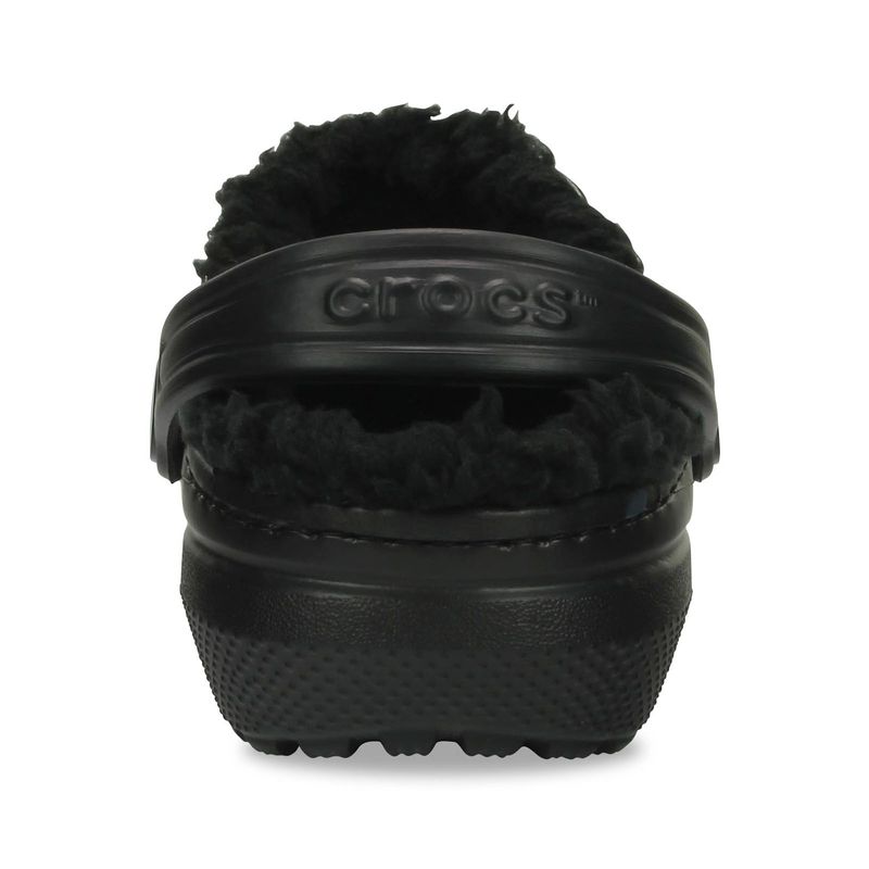 Zueco Infantil Classic Lined K Negro Crocs