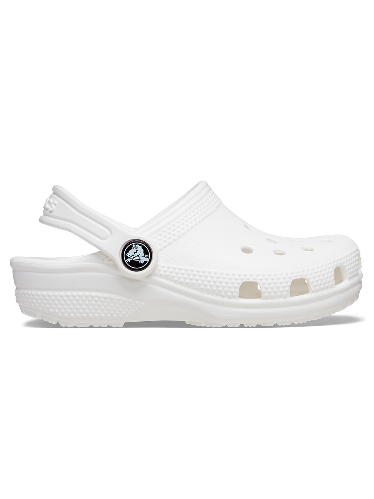 Zueco Infantil Toddler Classic Clog Blanco Crocs