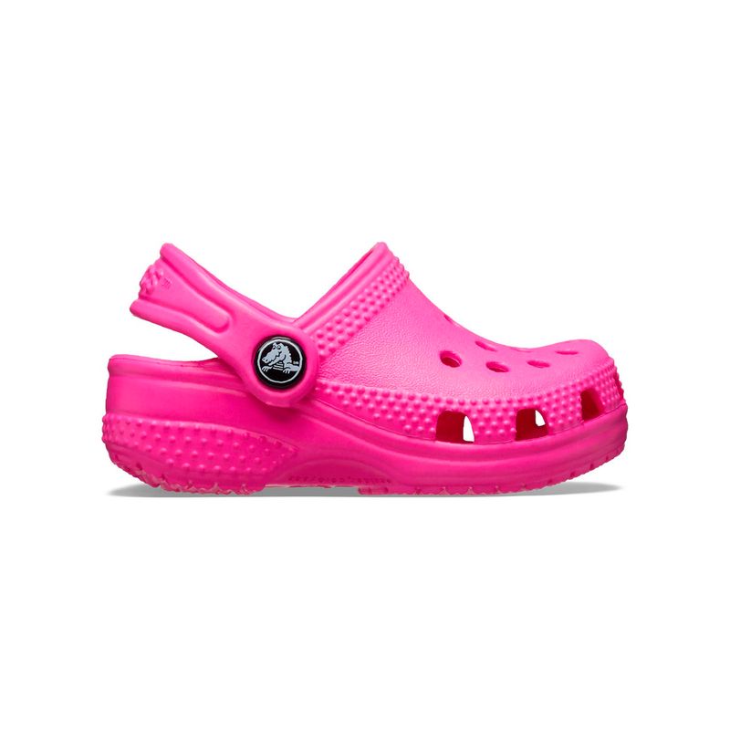 Zueco Bebé Toddler Fucsia Crocs Talla Única